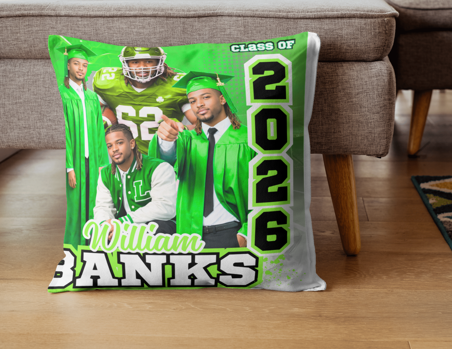 Custom Grad Pillow