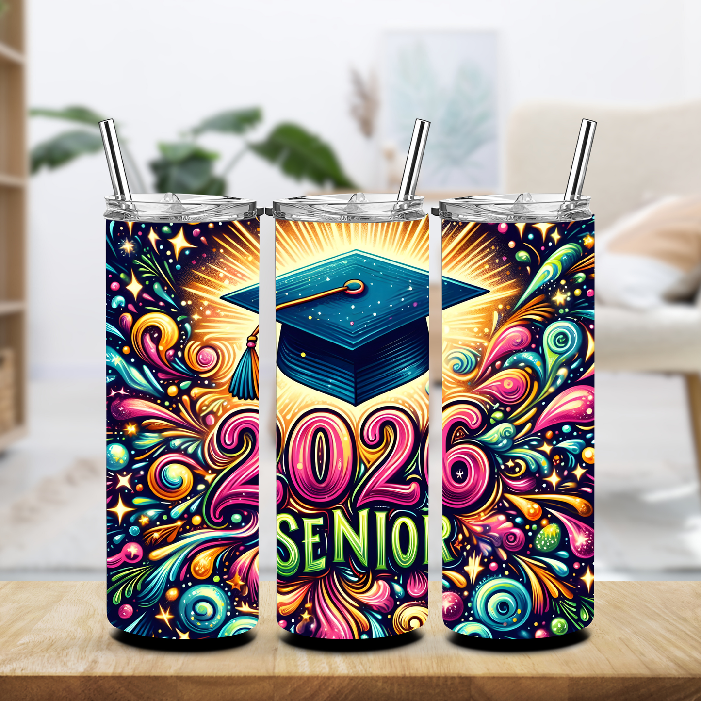 Color Me Whimsy 2026 Senior Tumbler