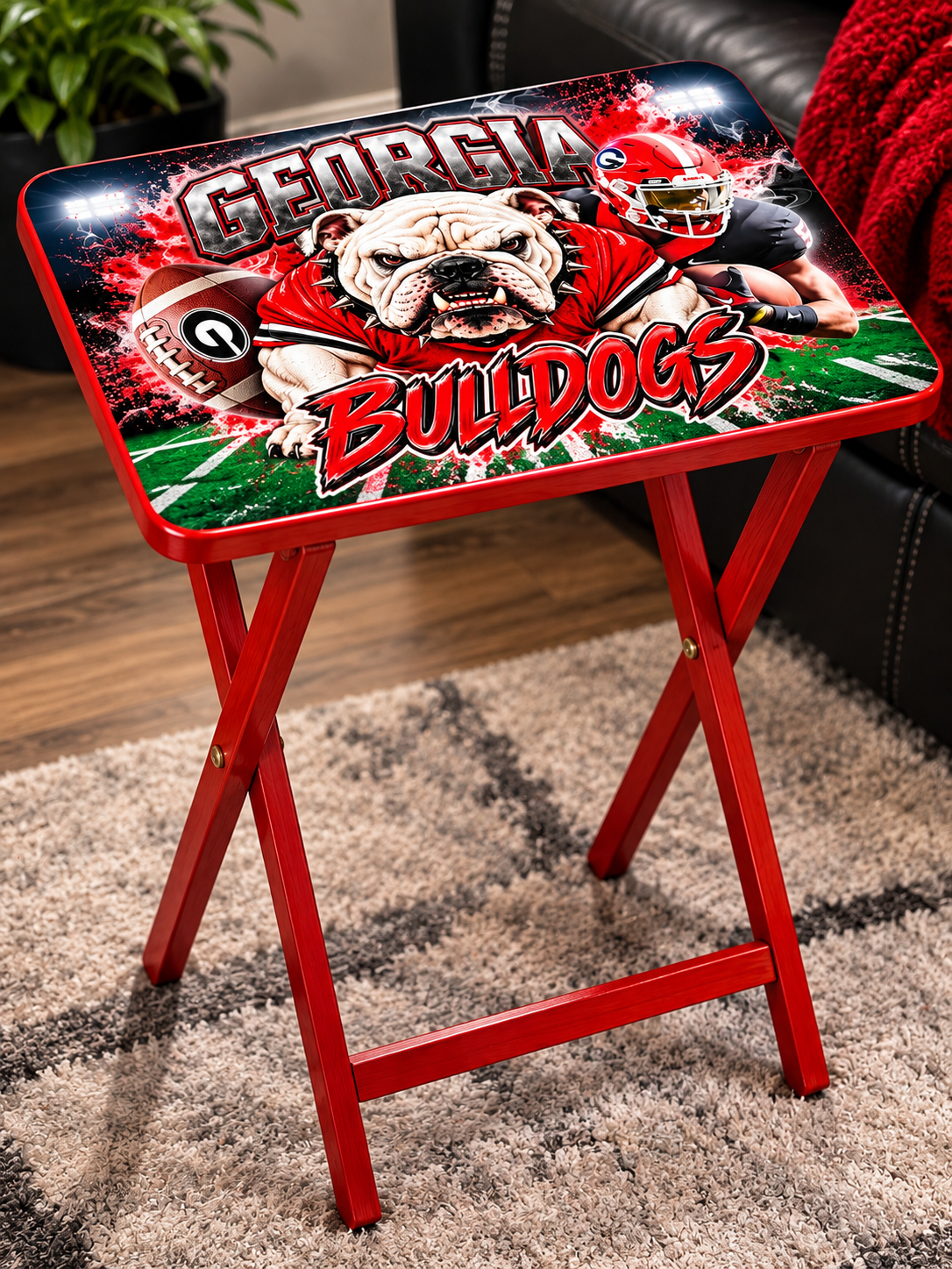 Custom Sports TV Tray Table