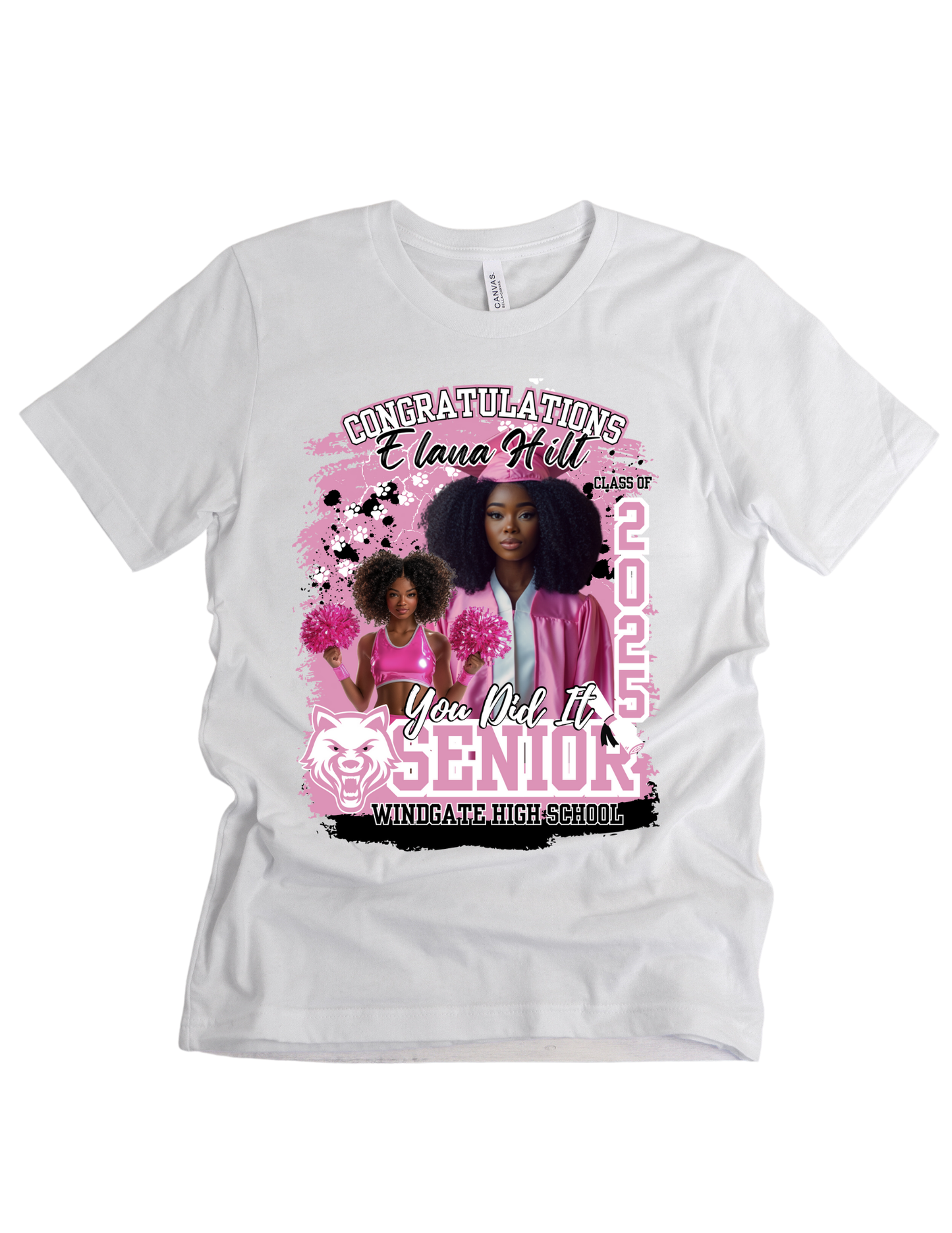 Custom Graduation Center T-Shirt