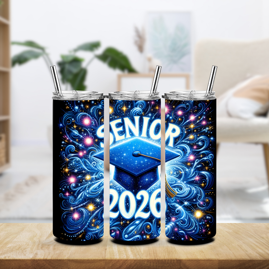 Blue Senior 2026 Tumbler
