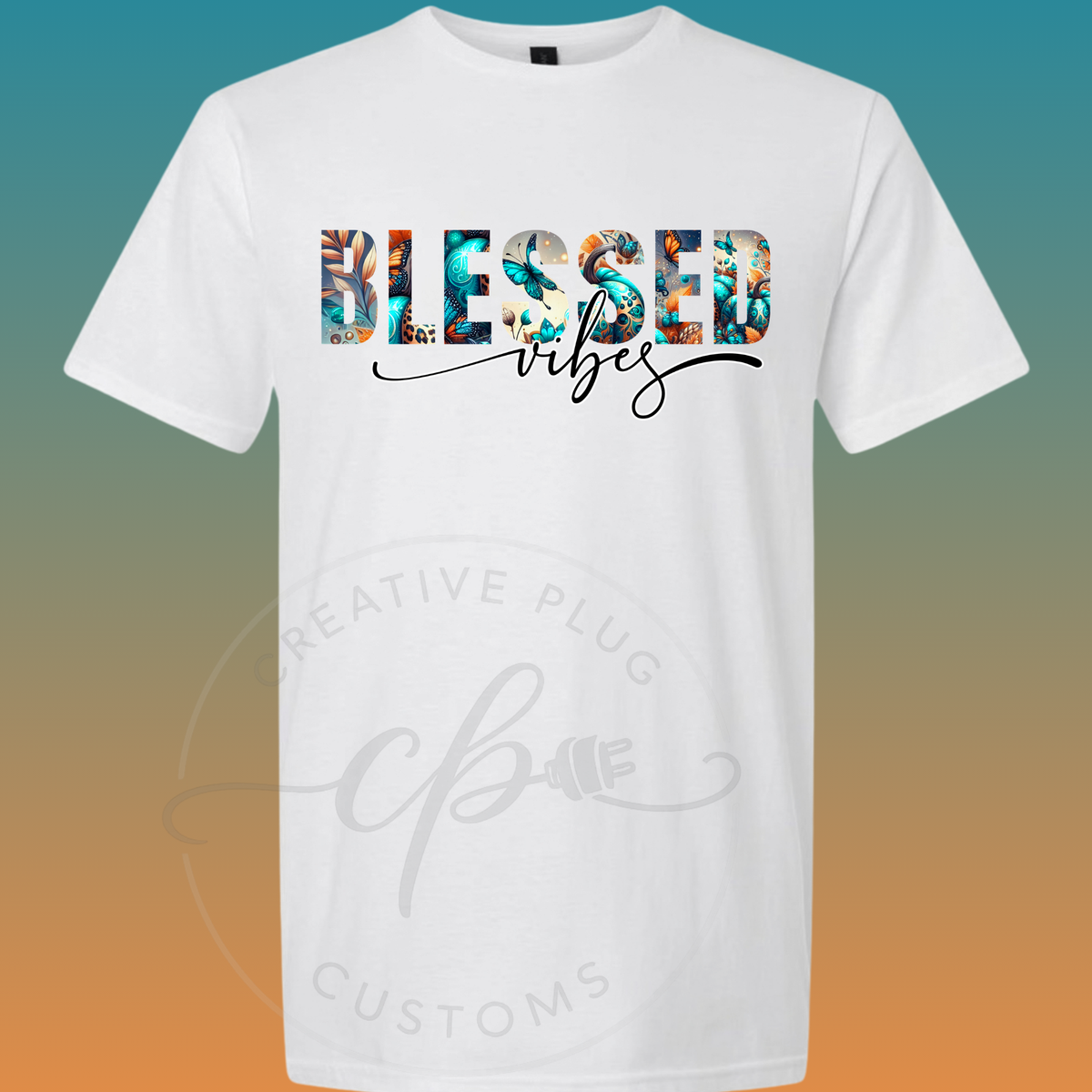 Fall Vibes Teal Pumpkin Graphic Tee Collection